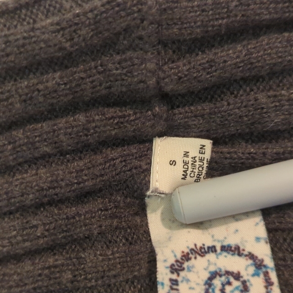 Charcoal grey soft knit stretchy dress - Picture 4 of 4